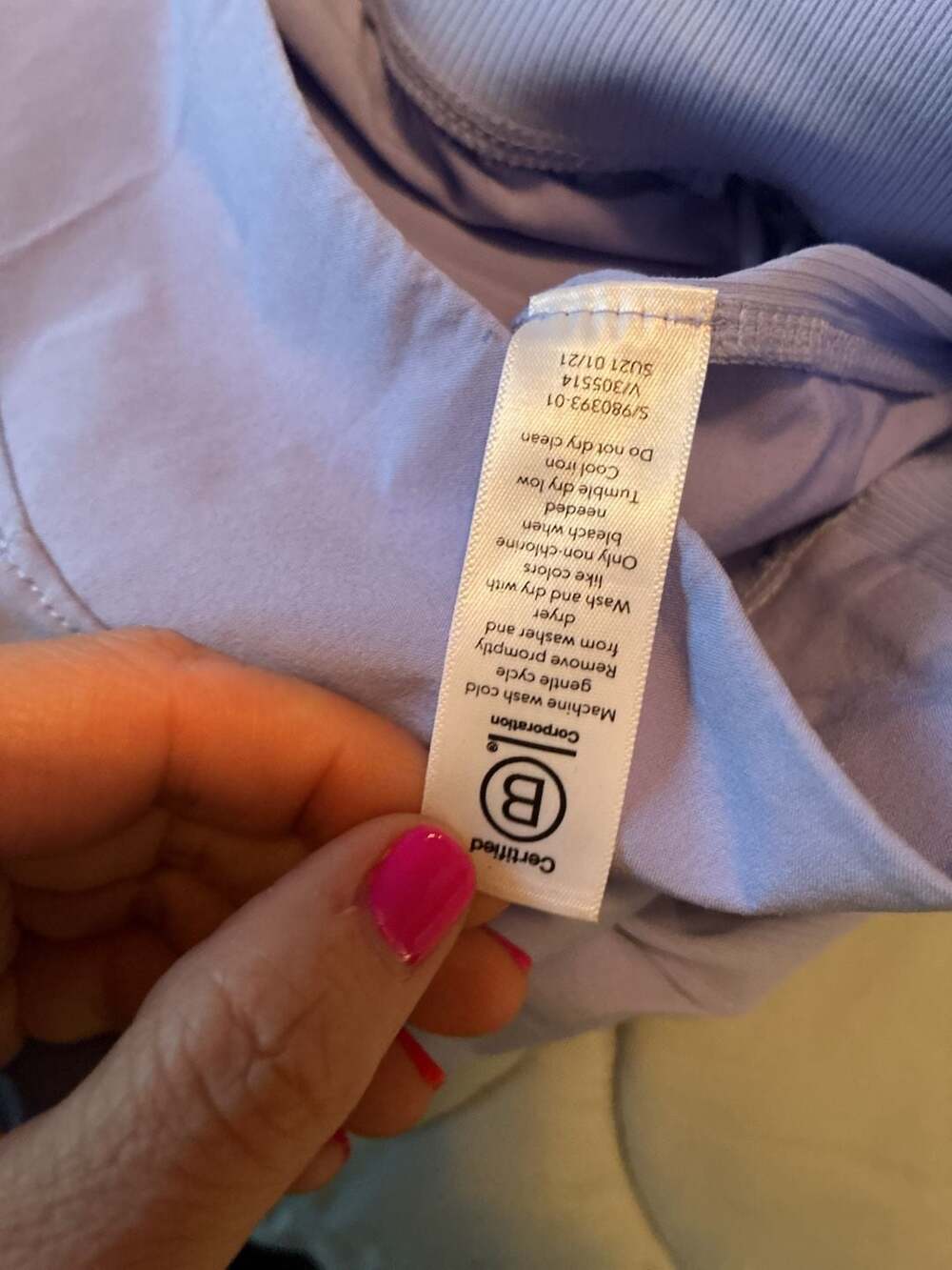 Athleta Brooklyn Short Light Blue Ribbed Waistband Sz 0 A670 - Picture 4 of 10